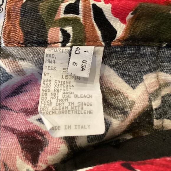 Moschino Vintage Jeans Rare Find in Size 6.  Beautiful Holiday Colors! Preloved. - Picture 4 of 8
